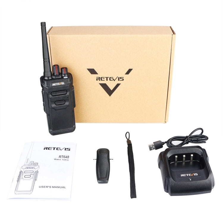 RETEVIS RT48 2W 16CHS Waterproof FRS Handheld Walkie Talkie, US Plug