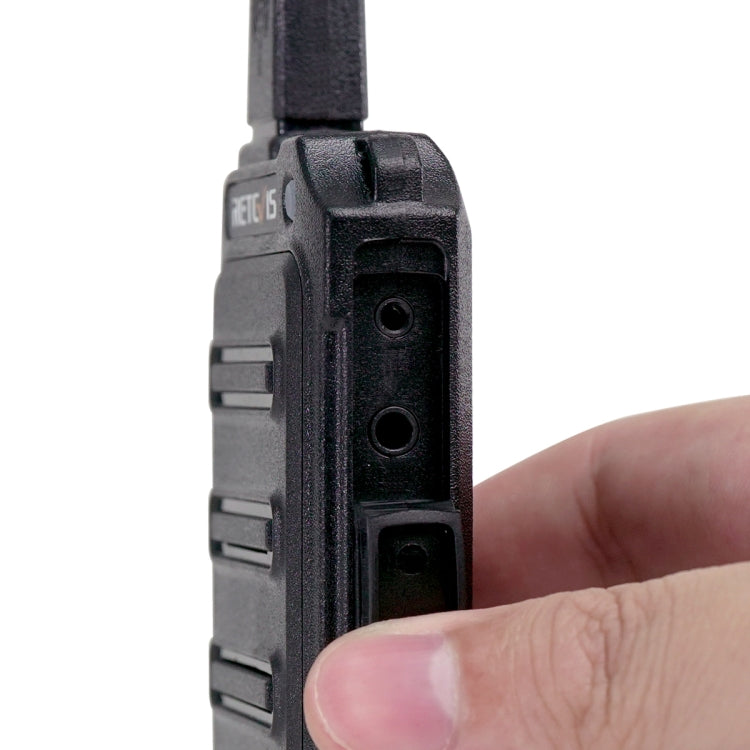 1 Pair RETEVIS RT19 22CHS FRS Two Way Radio Handheld Walkie Talkie, US Plug