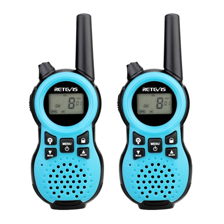 1 Pair RETEVIS RT38 US Frequency 22CHS FRS License-free Children Handheld Walkie Talkie