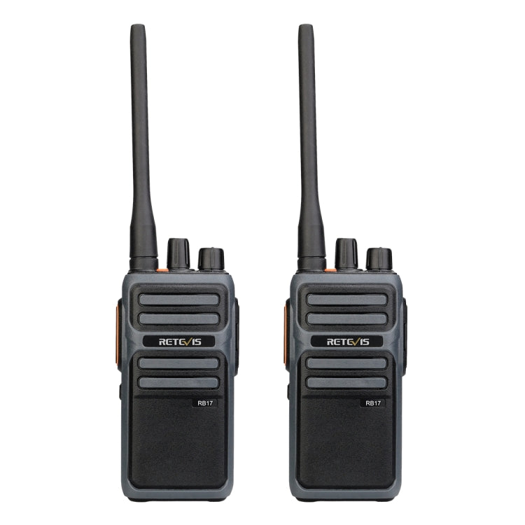 1 Pair RETEVIS RB17 462.5500-462.7250MHz 16CHS FRS License-free Two Way Radio Handheld Walkie Talkie, US Plug