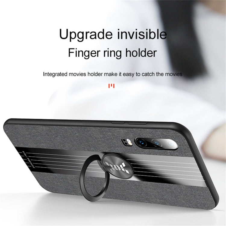 XINLI Stitching Cloth Textue Shockproof TPU Protective Case with Ring Holder, Series 3 My Store