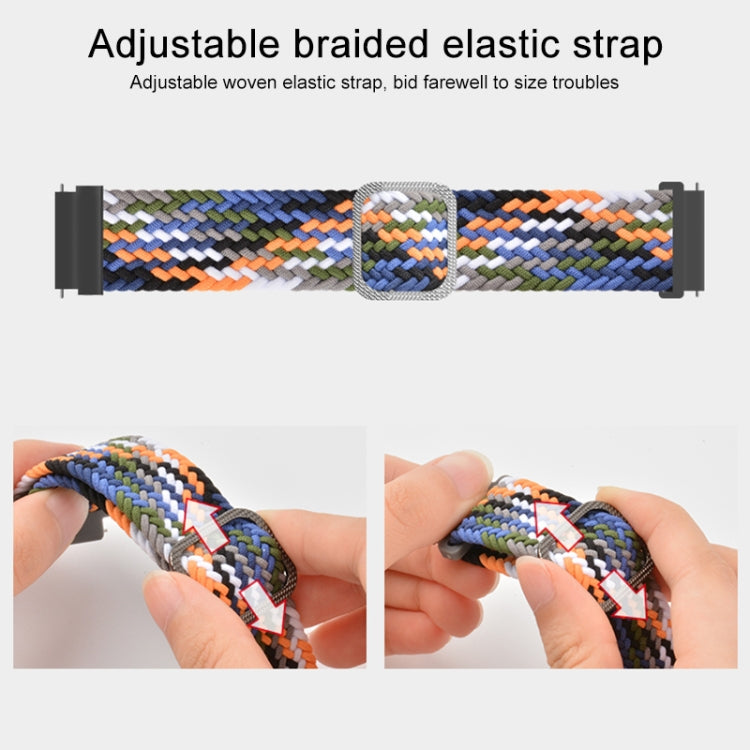 Adjustable Nylon Braided Elasticity Replacement Strap Watchband, Series 1