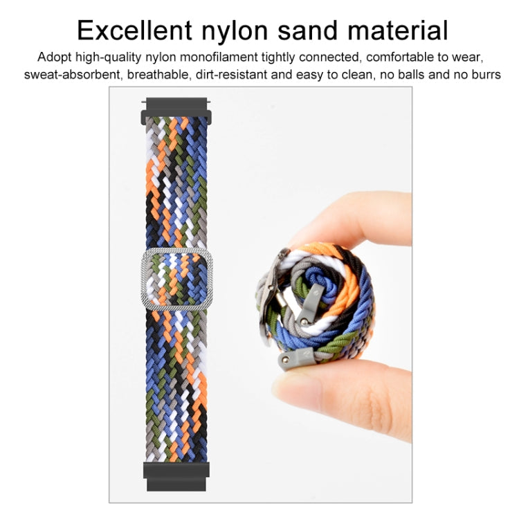 Adjustable Nylon Braided Elasticity Replacement Strap Watchband, Series 2