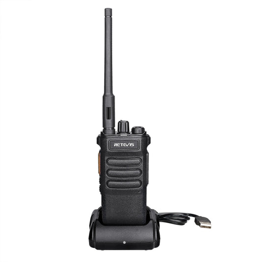 RETEVIS RT86 10W 430-440MHz 16CHS Handfunkgerät Walkie Talkie mit kabelloser Kopierfunktion