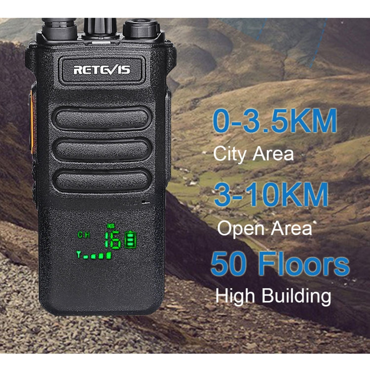 RETEVIS RT86 10W 430-440MHz 16CHS Two Way Radio Handheld Walkie Talkie with Wireless Copy Function Reluova