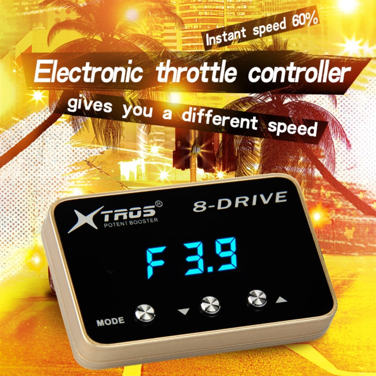 TROS 8-Drive Potent Booster Electronic Throttle Controller Speed Booster, Series 2