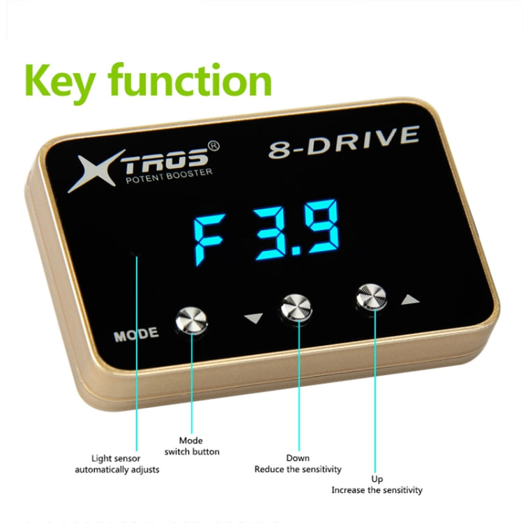 TROS 8-Drive Potent Booster Electronic Throttle Controller Speed Booster, Series 2