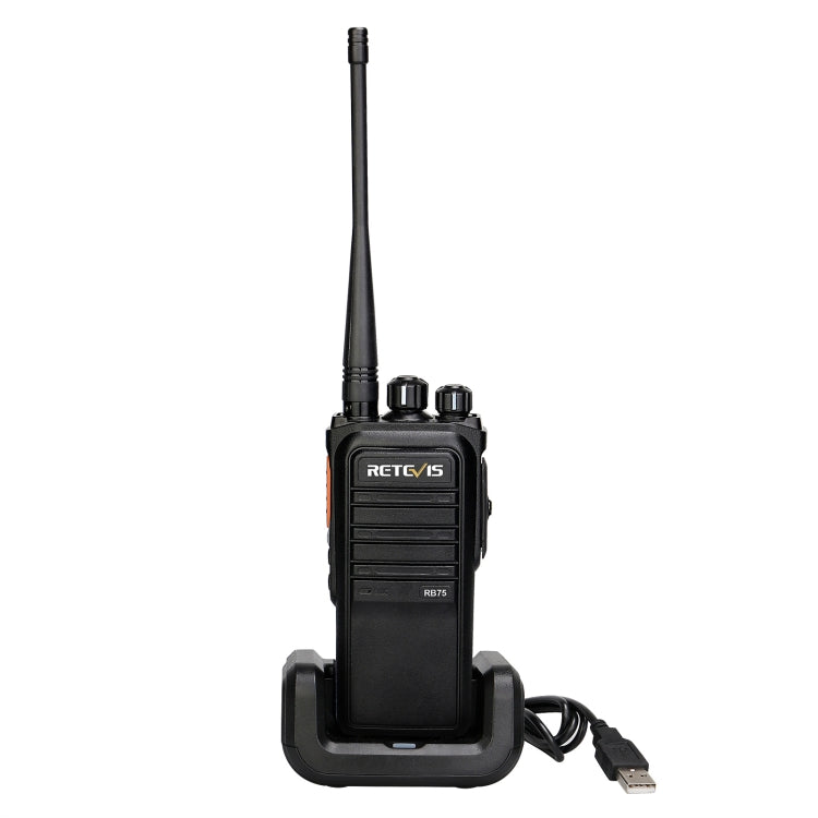 RETEVIS RB75 5W US Frequency 462.5500-467.7125MHz 30CHS GMRS Two Way Radio Handheld Walkie Talkie