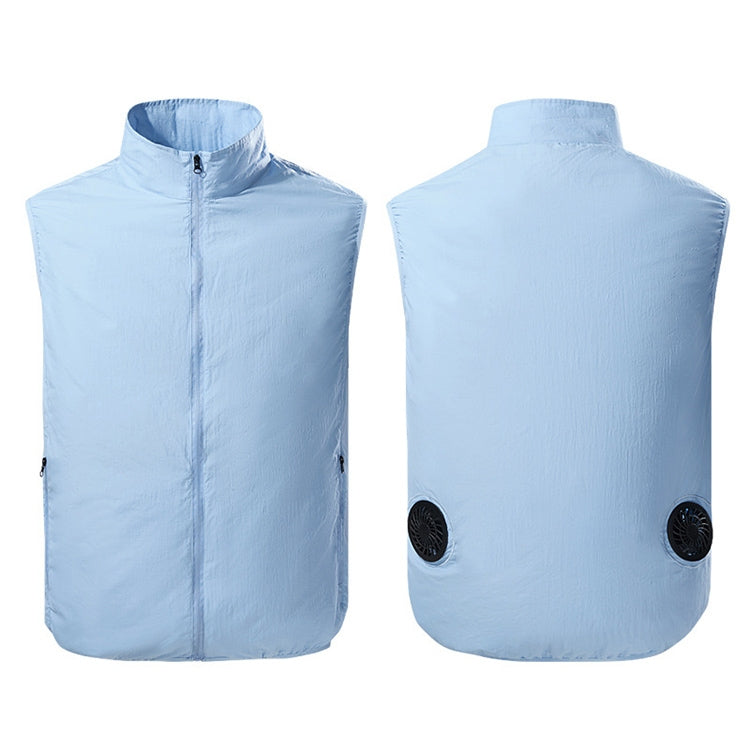 Refrigeration Heatstroke Prevention Outdoor Ice Cool Vest Overalls with Fan