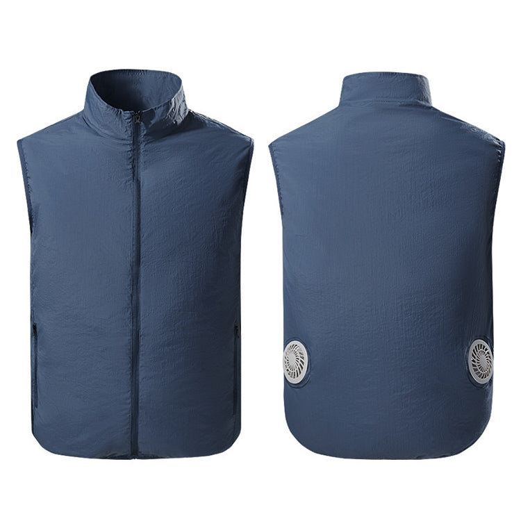 Refrigeration Heatstroke Prevention Outdoor Ice Cool Vest Overalls with Fan