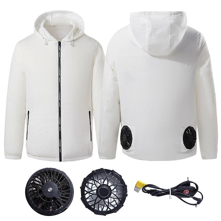 Outdoor Cooling Sun Protection Work Clothes with Fan My Store