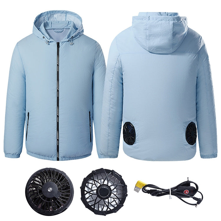 Outdoor Cooling Sun Protection Work Clothes with Fan My Store