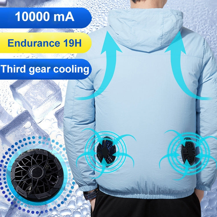 Outdoor Cooling Sun Protection Work Clothes with Fan