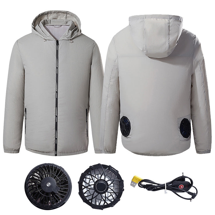 Outdoor Cooling Sun Protection Work Clothes with Fan My Store