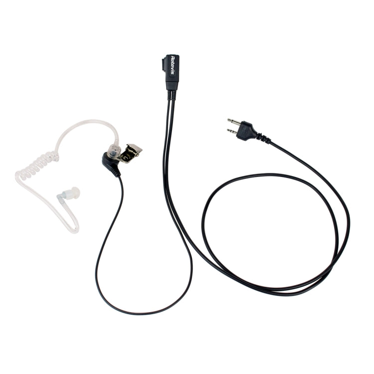 RETEVIS C9019 2 Pin Covert Acoustic Tube In-line Air Guide Earphone Microphone for Midland Radio