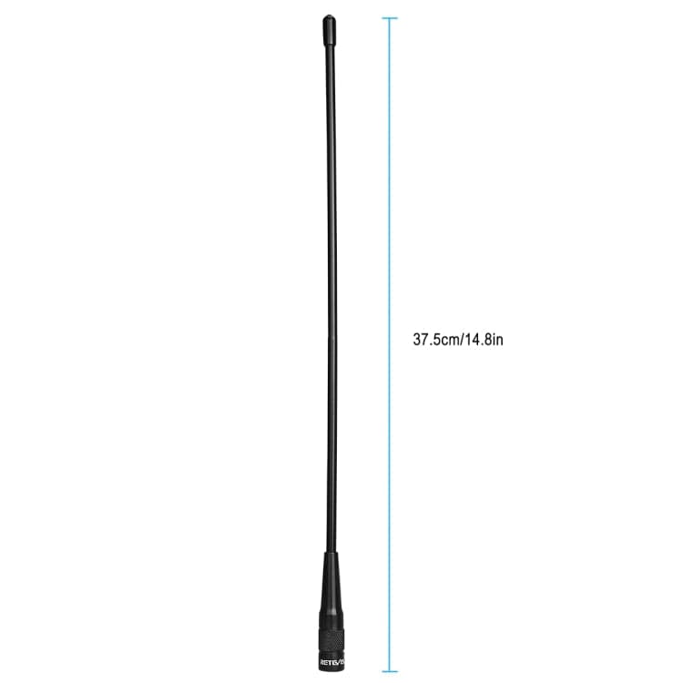 RETEVIS RHD-771 136-174+400-480MHz SMA-M Male Dual Band Antenna for RT1/RT2/RT3 TYT MD-380/UV8000D My Store