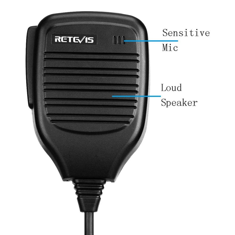 RETEVIS R-321 M 2 Pin Handheld PTT Speaker Microphone for Motorola GP68/GP88/GP300/2000/CT150/P040 My Store