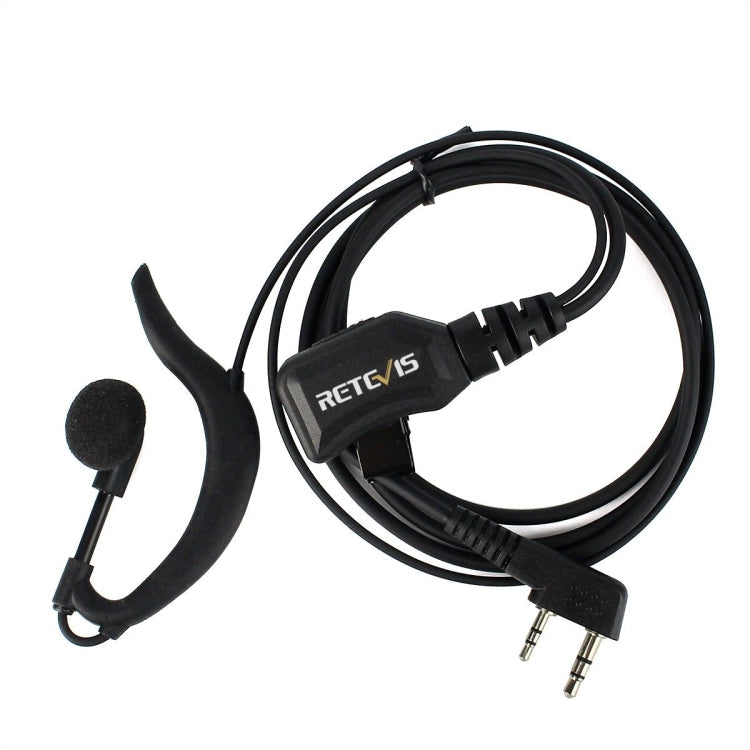 RETEVIS R-111 G Type PTT Adjustable Volume Earphone Microphone for H-777/RT-5R/RT1/RT2/RT5