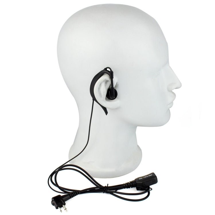 RETEVIS R-111 M Head 2 Pin PTT Adjustable Volume Earphone Microphone for Motorola GP68/GP88/GP300/GP2000