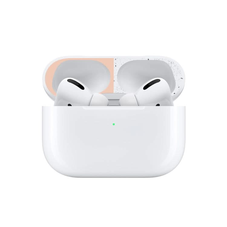 For Apple AirPods Pro Wireless Earphone Protective Case Metal Protective Sticker