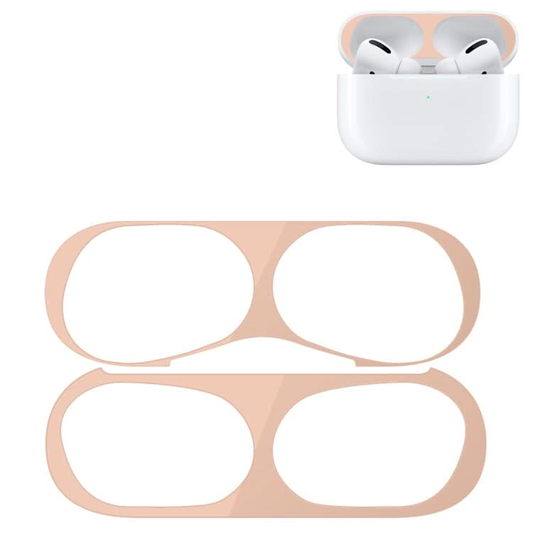 For Apple AirPods Pro Wireless Earphone Protective Case Metal Protective Sticker