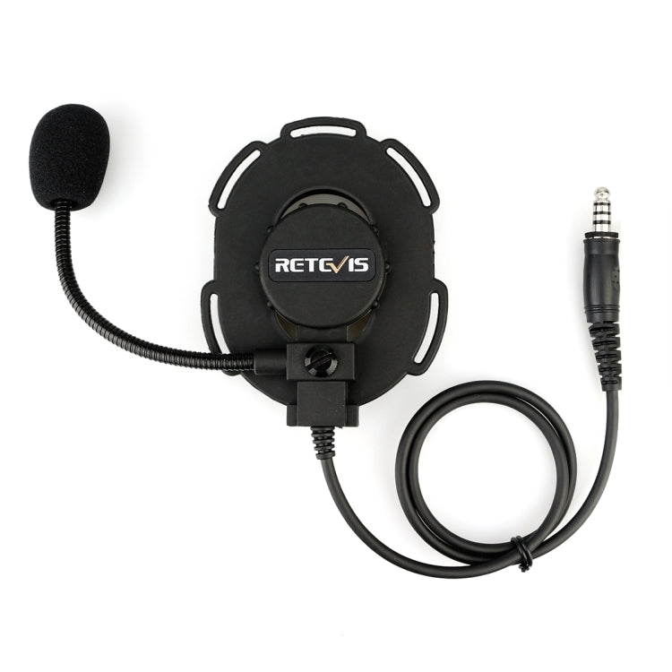 RETEVIS EH060K 2 Pin PPT Waterproof Tactical Military Headphone Microphone