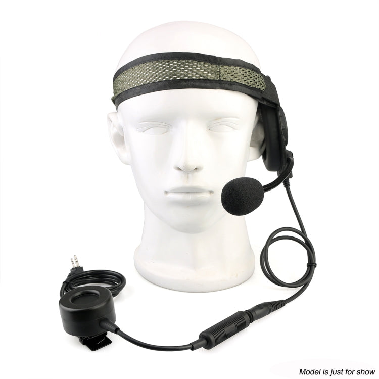 RETEVIS EH060K 2 Pin PPT Waterproof Tactical Military Headphone Microphone My Store