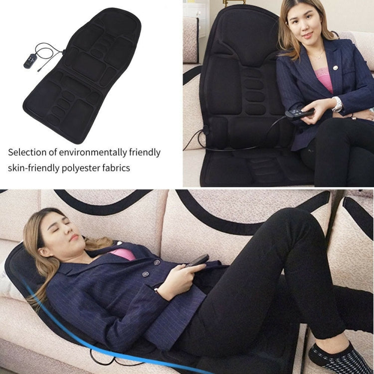 5 Massage Heads 8 Modes Car / Household Multifunctional Whole Body Cervical Massage Seat Cushion-Reluova