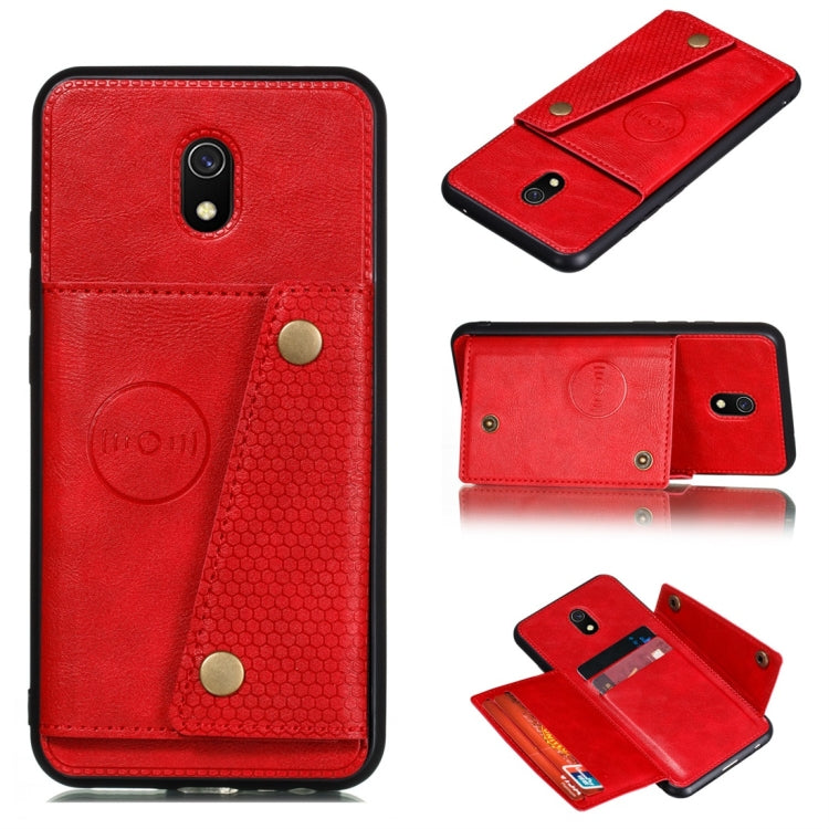 Shockproof Magnetic PU + TPU Protective Case with Card Slots, Series 1 My Store