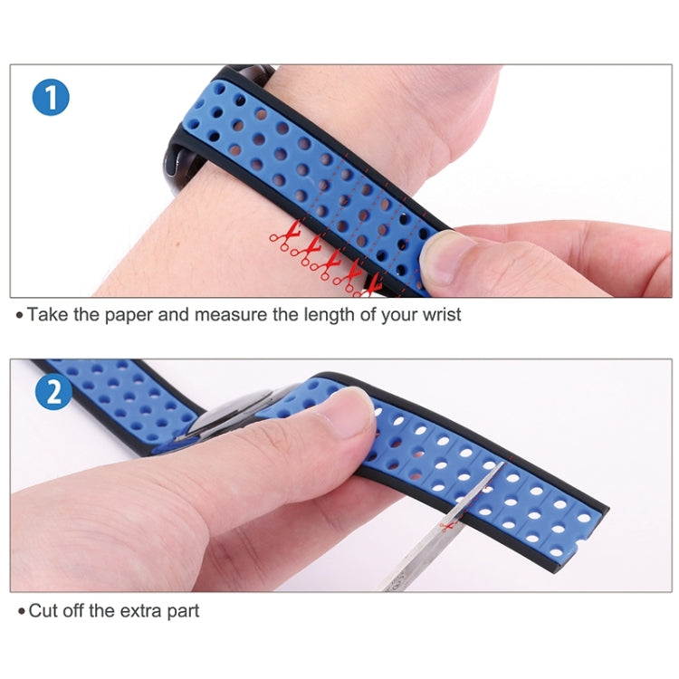 Double Color Silicone Replacement Watchbands