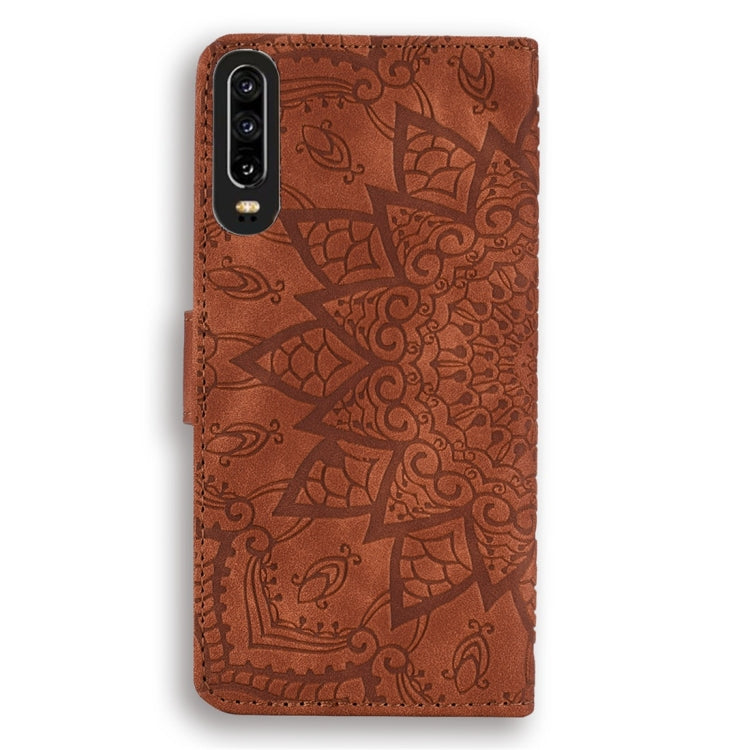 Calf Pattern Diamond Mandala Double Folding Design Embossed Leather Case with Wallet & Holder & Card Slots My Store