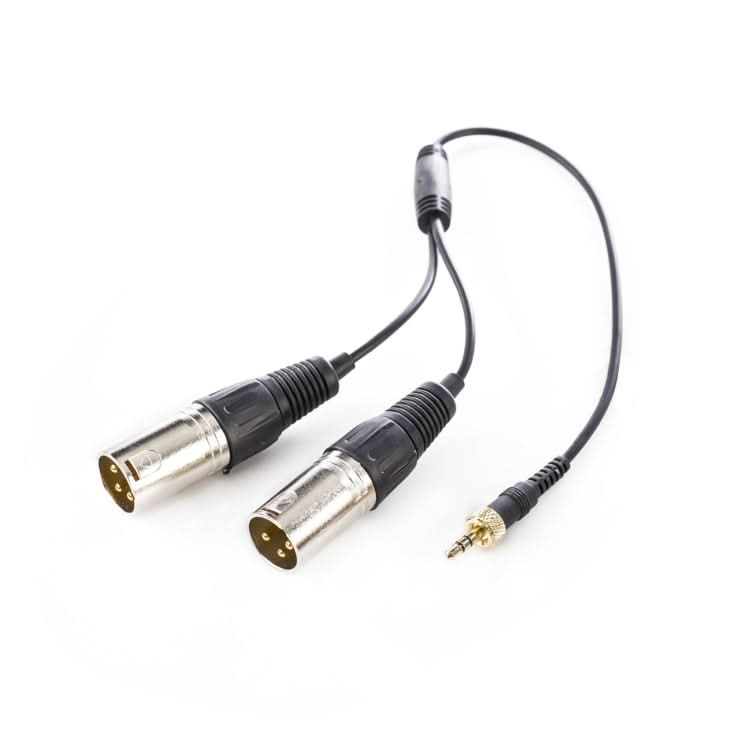 Saramonic SR-UM10-CC1 1/8 inch Male to Dual XLR Male Microphone Audio Output Cable My Store