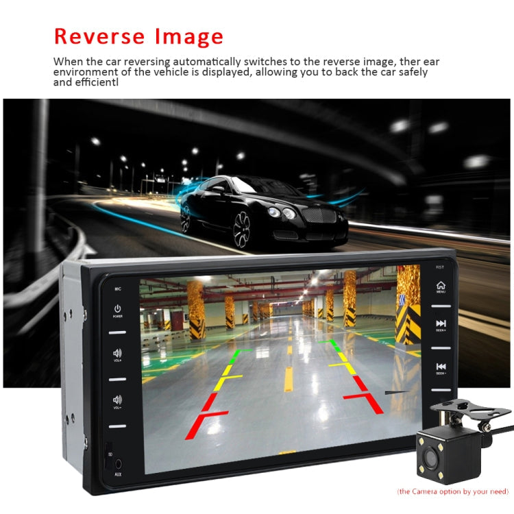 Q3160 7 inch Car Touch Capacitive Screen MP5 Player Support FM / TF / Mirror Link for Toyota Corolla ÎҵÄÉ̵ê