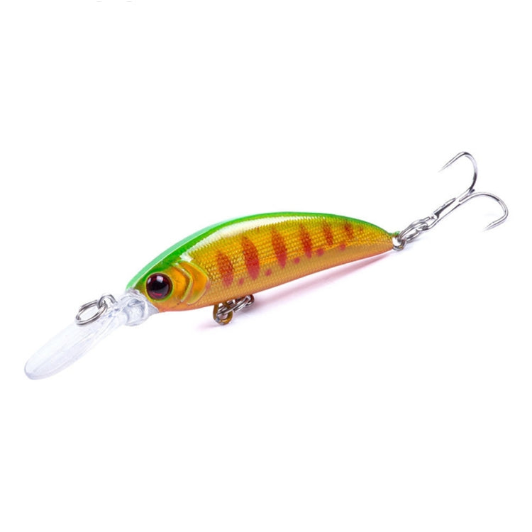 HENGJIA Long Throw Bionic Cocked Mouth Fake Bait Fishing Three-jaw Treble Hooks