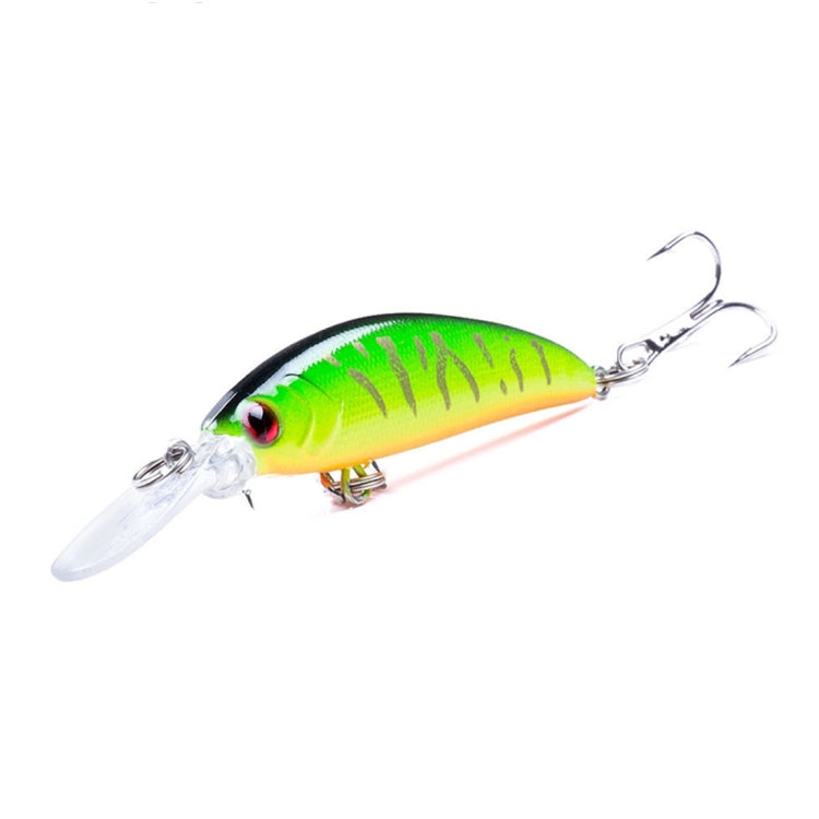 HENGJIA Long Throw Bionic Cocked Mouth Fake Bait Fishing Three-jaw Treble Hooks