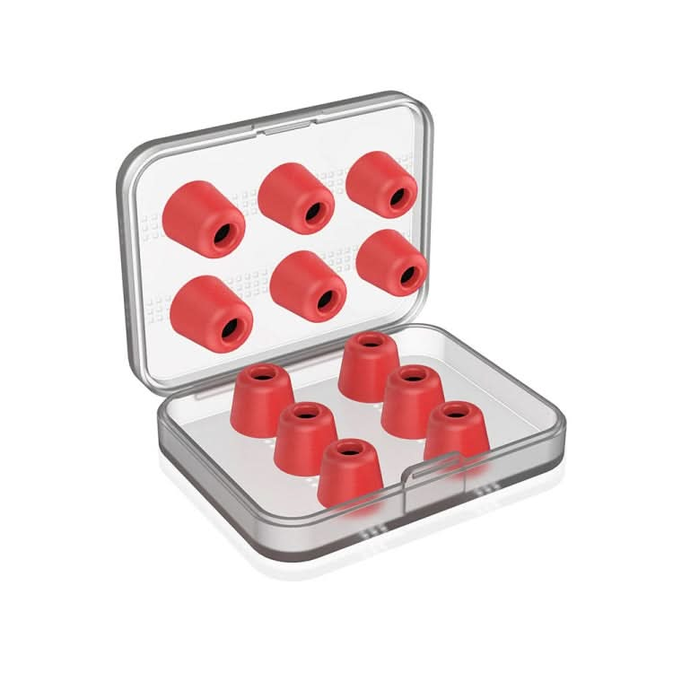 6 Pairs New Bee NB-M1 Slow Rebound Memory Foam Ear Caps with Storage Box, Suitable for 5mm-7mm Earphone Plugs