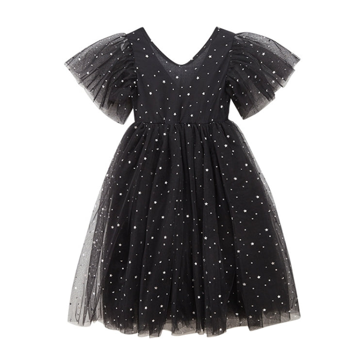 A22101 Girls Summer Star Mesh Princess Dress My Store