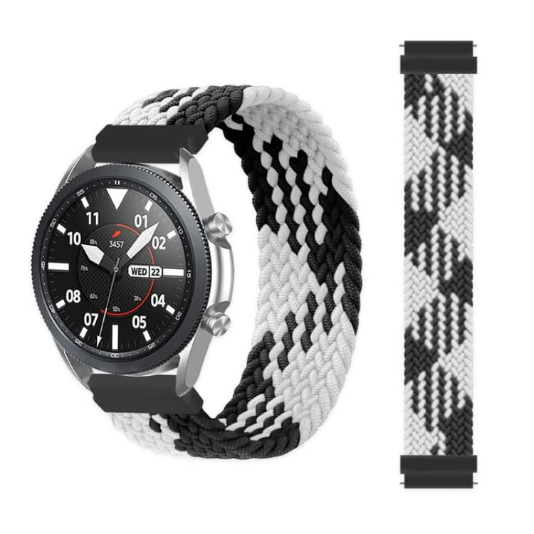 For Garmin Vivoactive 3 Adjustable Nylon Braided Elasticity Replacement Strap Watchband, Series 2