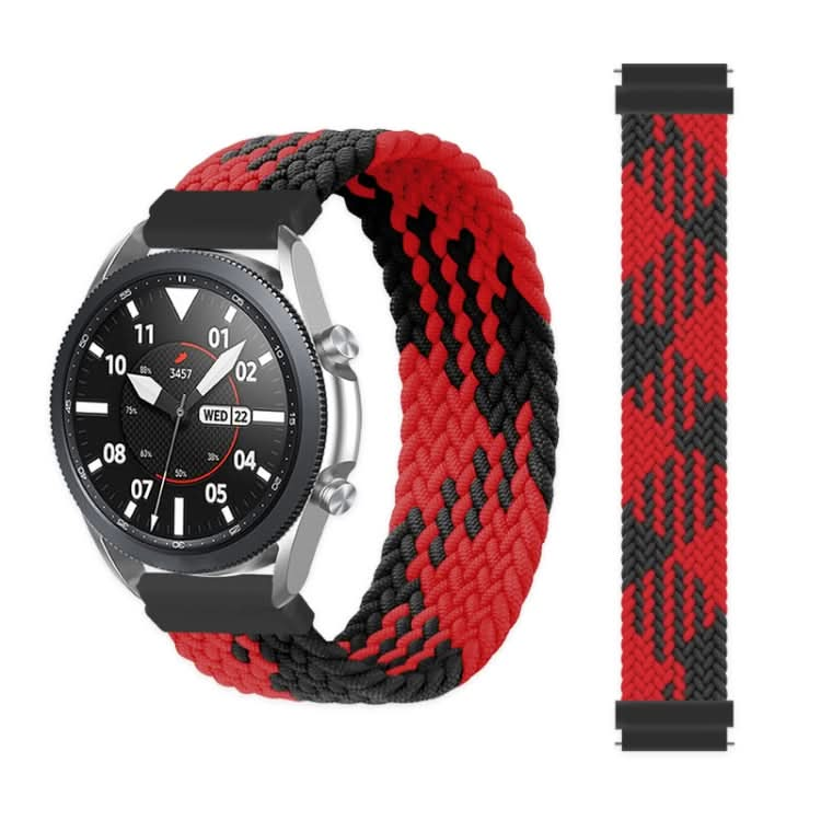 For Garmin Vivoactive 3 Adjustable Nylon Braided Elasticity Replacement Strap Watchband, Series 3