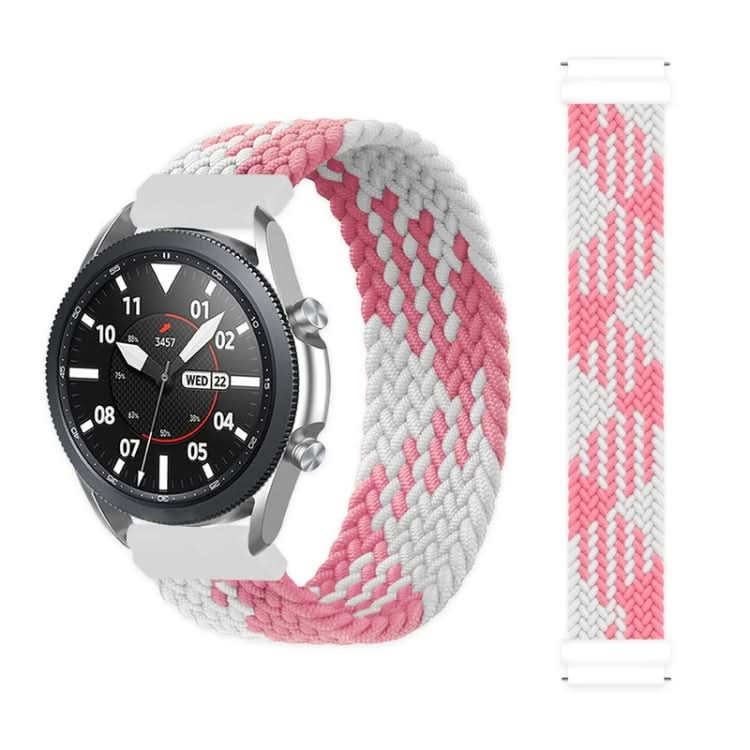 For Garmin Vivoactive 3 Adjustable Nylon Braided Elasticity Replacement Strap Watchband, Series 3