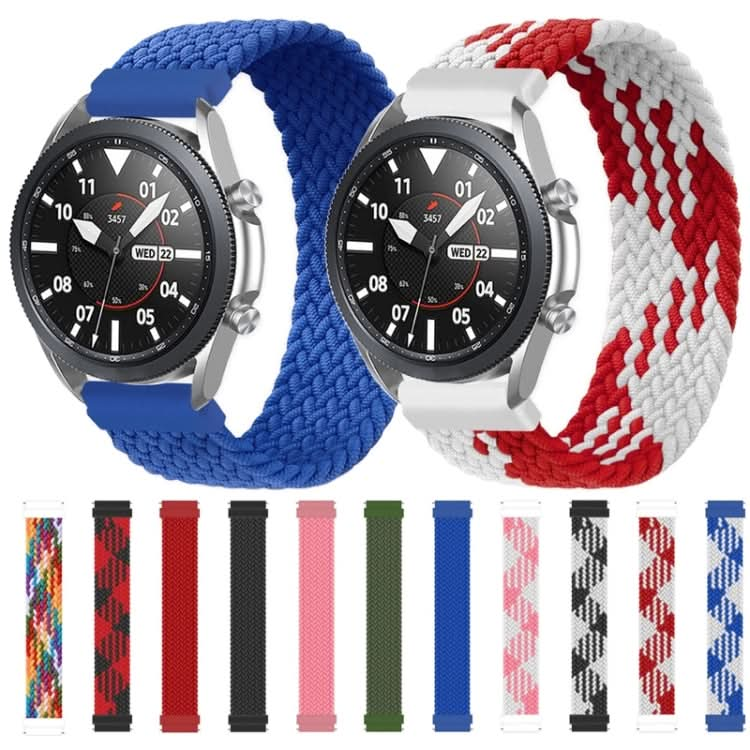 For Garmin Vivoactive 3 Adjustable Nylon Braided Elasticity Replacement Strap Watchband, Series 3