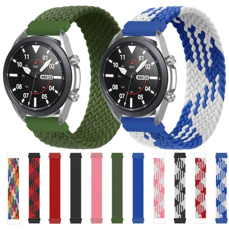 For Garmin Vivoactive 3 Adjustable Nylon Braided Elasticity Replacement Strap Watchband, Series 1