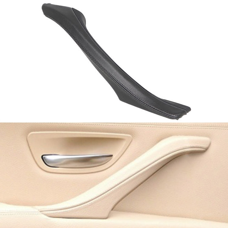 Car Leather Right Side Inner Door Handle Assembly 51417225854 for BMW 5 Series F10 / F18 2011-2017