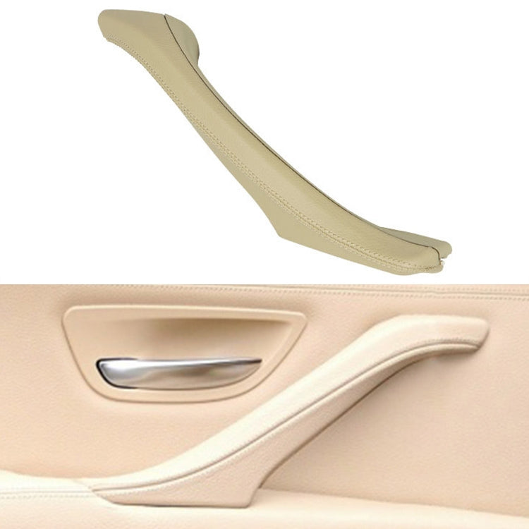 Car Leather Right Side Inner Door Handle Assembly 51417225854 for BMW 5 Series F10 / F18 2011-2017 ÎҵÄÉ̵ê