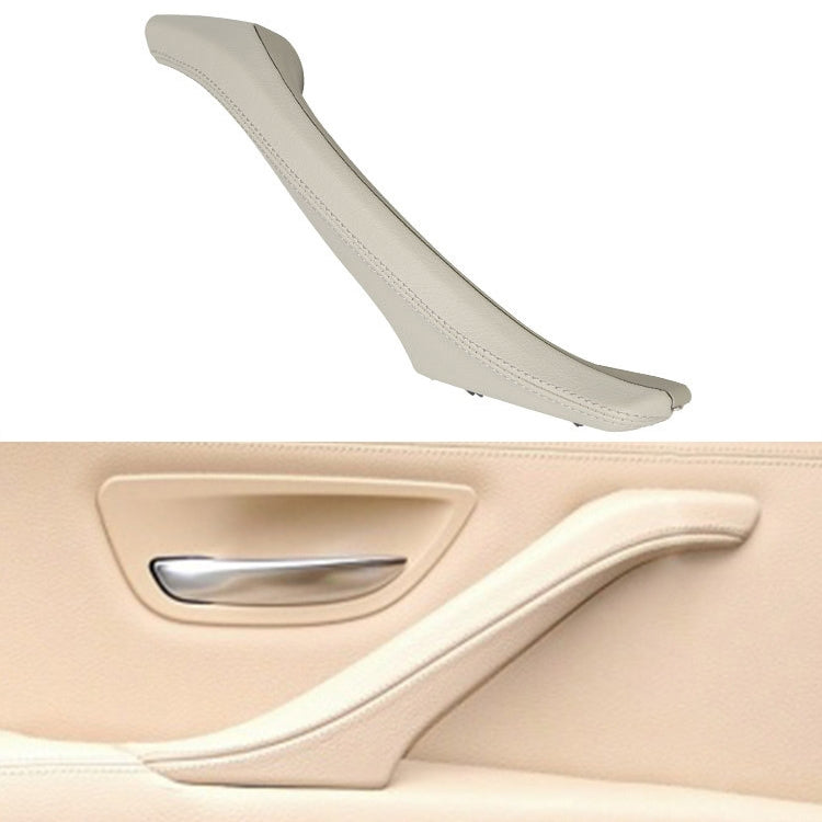 Car Leather Right Side Inner Door Handle Assembly 51417225854 for BMW 5 Series F10 / F18 2011-2017