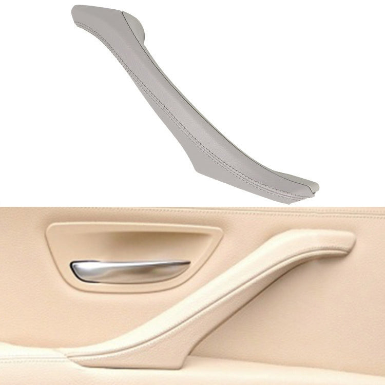 Car Leather Right Side Inner Door Handle Assembly 51417225854 for BMW 5 Series F10 / F18 2011-2017 ÎҵÄÉ̵ê