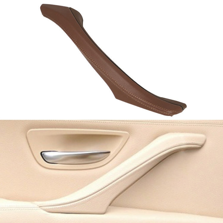 Car Leather Right Side Inner Door Handle Assembly 51417225854 for BMW 5 Series F10 / F18 2011-2017 ÎҵÄÉ̵ê