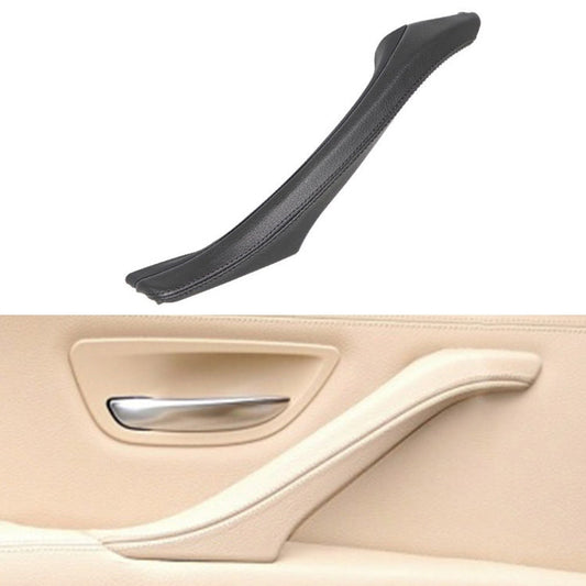 Car Leather Left Side Inner Door Handle Assembly 51417225854 for BMW 5 Series F10 / F18 2011-2017