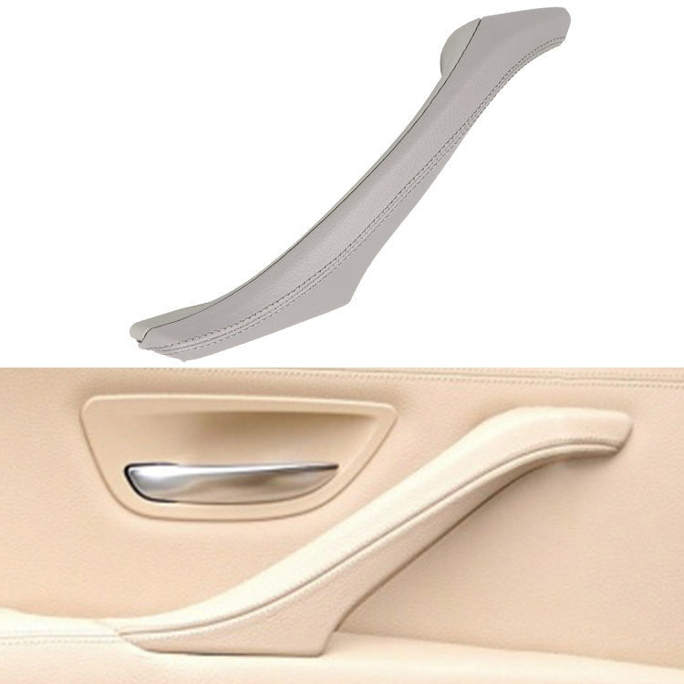 Car Leather Left Side Inner Door Handle Assembly 51417225854 for BMW 5 Series F10 / F18 2011-2017