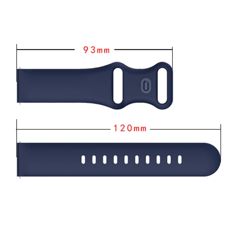 Butterfly Buckle Silicone Replacement Strap Watchband